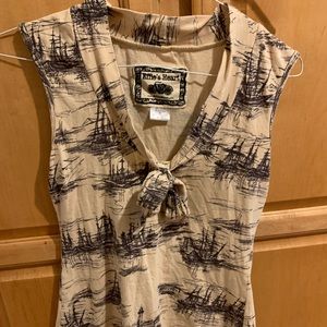 Effie’s Heart (ModCloth) Shirt with Boats